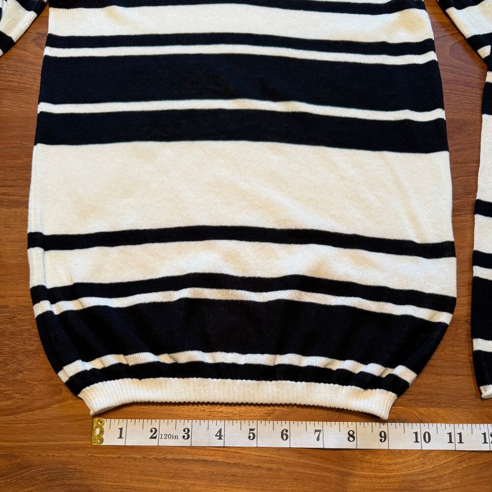 Belstaff Lightweight Cotton V-Neck Sweater XS - Picture 6 of 8